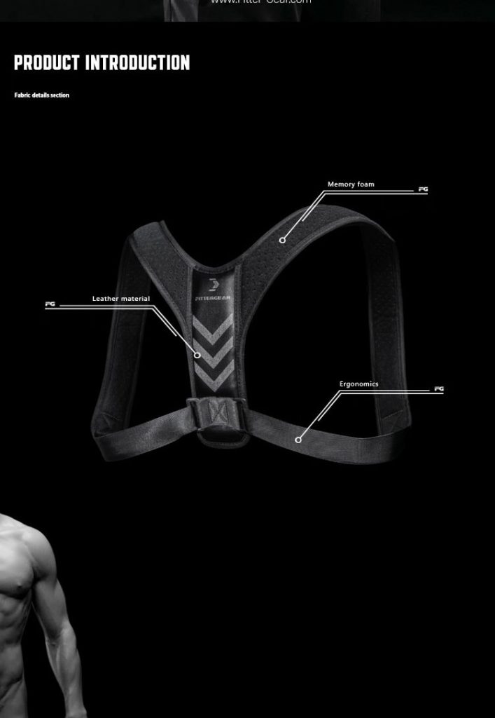 Đai chỉnh hình lưng (Posture Corrector) 22 FG9 8