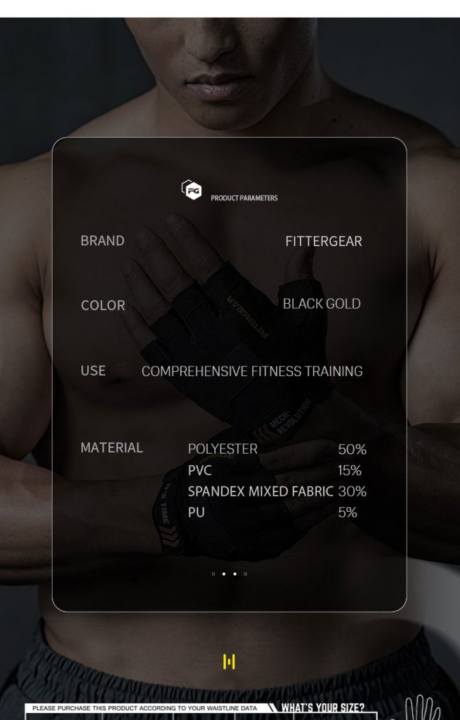 Găng tay tập luyện (Training Gloves) 20 FG46 8