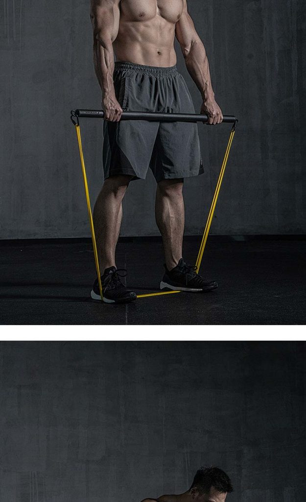Thanh tập luyện trở kháng (Resistance Band Bar) 27 FG86 12