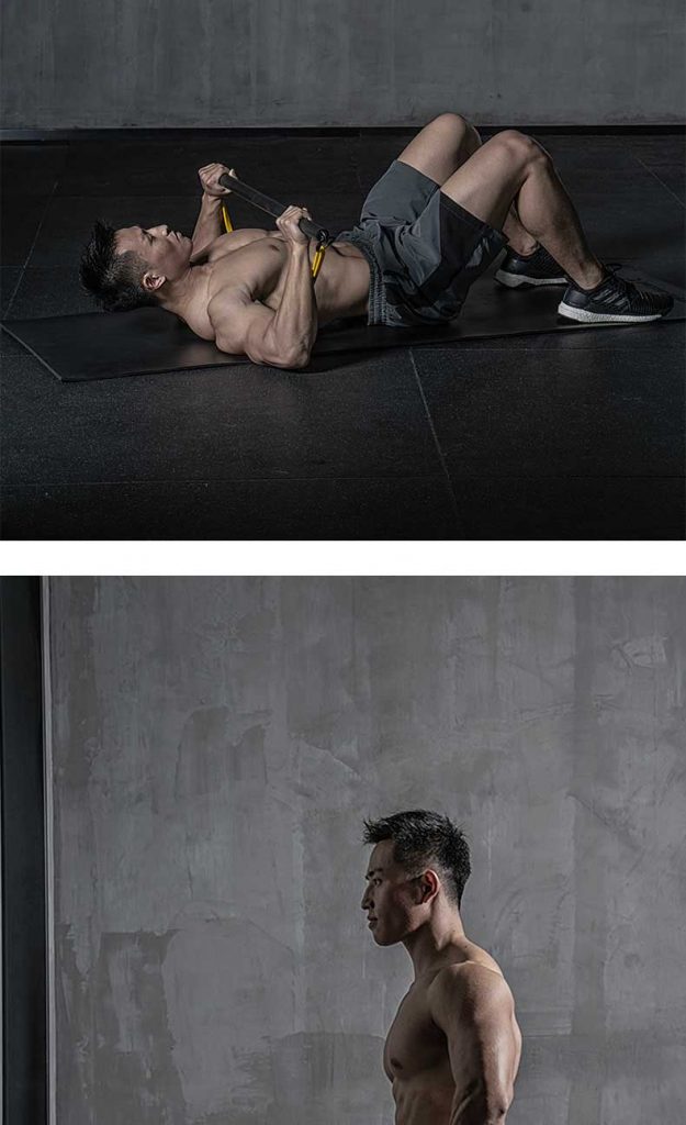 Thanh tập luyện trở kháng (Resistance Band Bar) 29 FG86 14