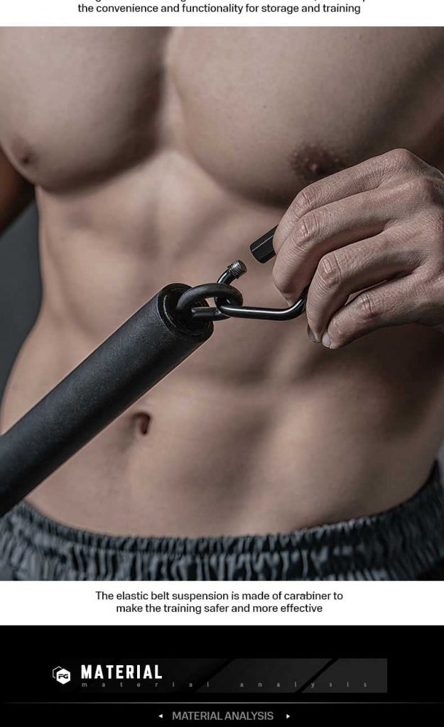 Thanh tập luyện trở kháng (Resistance Band Bar) 33 FG86 18