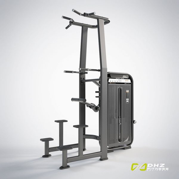 Máy tập hít xà đơn trợ lực DHZ E7009 3 May hit xa don tro luc dhz E7009 1